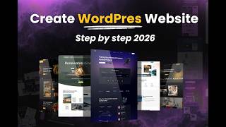 Build Your First WordPress Website in 2026 (Complete Beginner Guide)