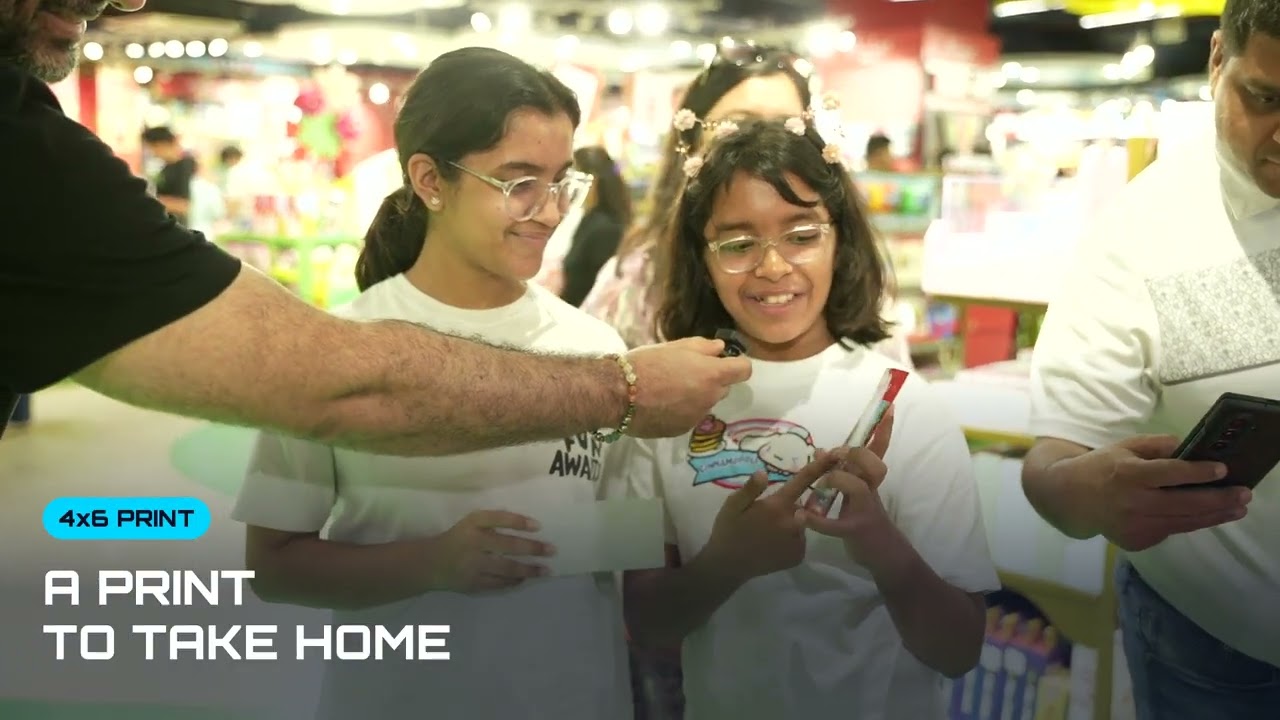 Pikcha AI Photo Booth live at Hamleys