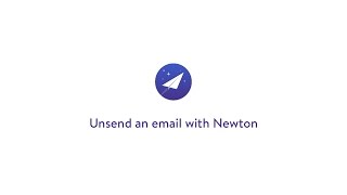 How to unsend an email with Newton