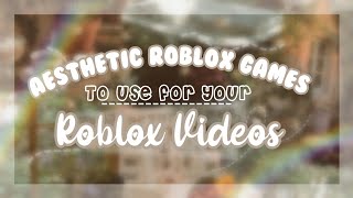 5 Aesthetic Roblox Games To Use As Backgrounds!🍸🥝 || NostalgicFroggie screenshot 3