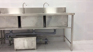 Chậu rửa inox 3 ngăn, hố dành cho khu bếp công nghiệp giá rẻ nhất