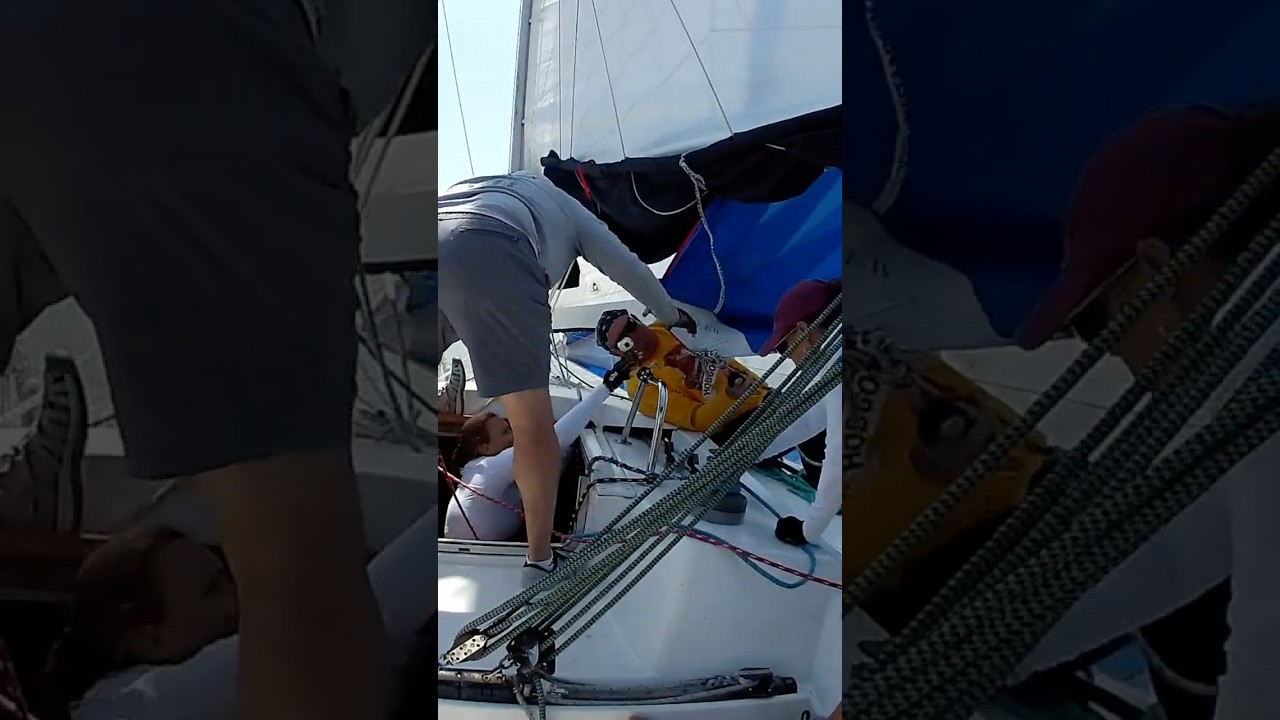 ⁣2026 GBCA Charge Cup Mark Roundings #sailing #texas #racing #shorts