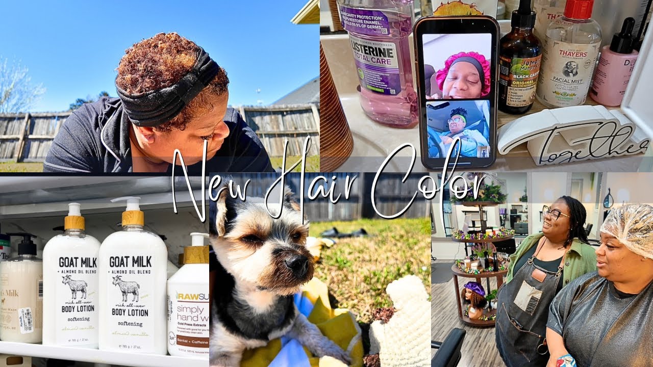 ПОПРОБУЕМ ЧТО-ТО НОВОЕ | НОВЫЙ ЦВЕТ ВОЛОС | ОНИ НЕ ЛАДУТ МЕЖДУ СОБОЙ | ПОХОД ПО МАГАЗИНАМ MARSHALLS