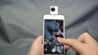 Arashi VisionのiPhone 6シリーズ用360度カメラ「Insta360 Nano」製品紹介