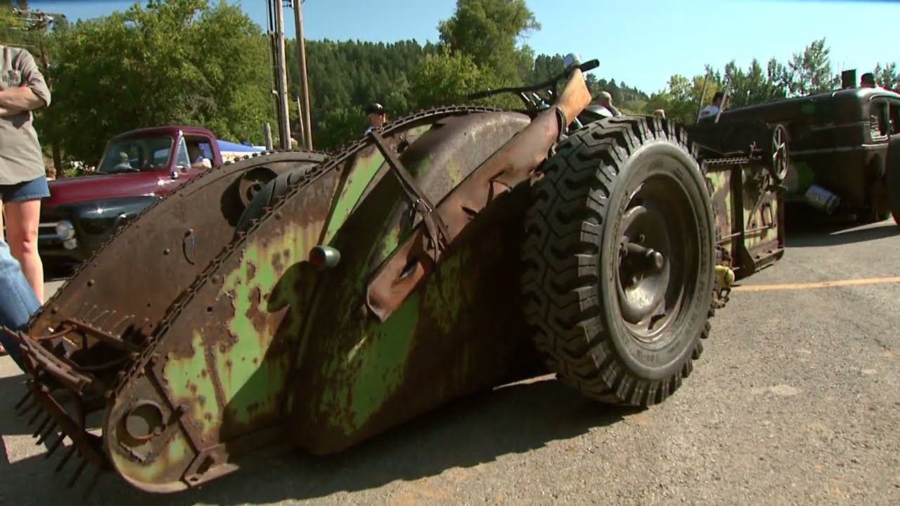Manure spreader rat rod