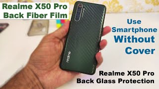 Realme X50 Pro Back Glass Protection | How to Fix Back Fiber Film on A Smartphone screenshot 2