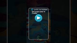 When mud got restored on where’s my water iOS... it looks different between Android screenshot 5