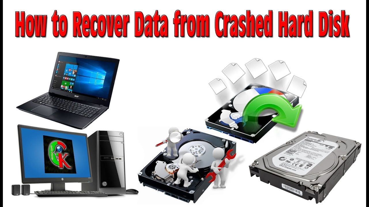 How to Recover Files from Crashed Computer HDD | Unbootable Hard Disk ...