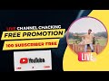 Live Channel Checking Free Promotion 🙂