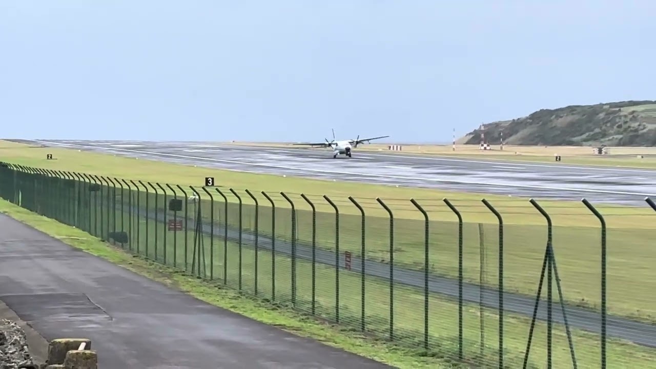 Hard landing! CASA CN-235 Persuader N595QA