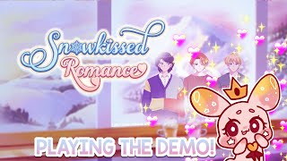 90s SHOUJO ROMANCE ON THE MOUNTAINS!! ☃️💖 | Snowkissed Romance Demo || [TAG\EN] screenshot 1