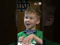 Theo ‘got silly’ with DeVonta Smith on this week’s Junior Irish Reporter 😂☘️