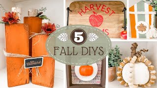 🍁 Easy FALL Home Decor DIYS 🍁 Budget Friendly DIYS!