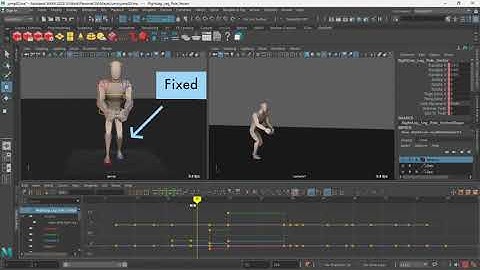 Fix Auto Rotation Of Knees in Maya | Pole Vector