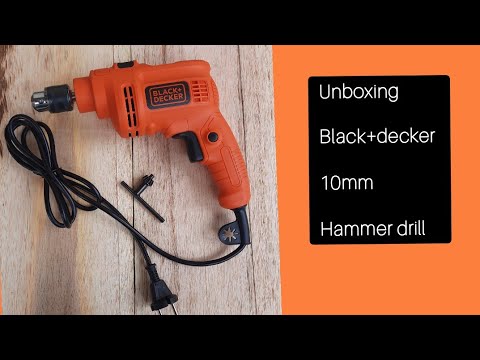 Black & Decker CORDED HAMMER DRILL BDHD500-QS REVIEW 