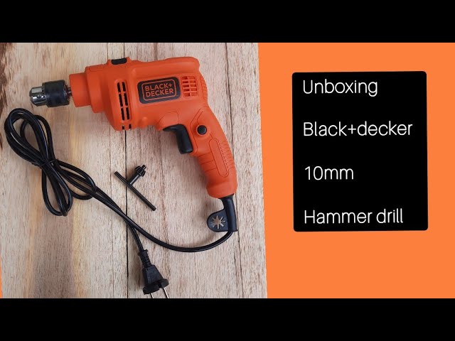 Black & Decker BEH200-QS BEH200-QS-Taladro Percutor 500W 