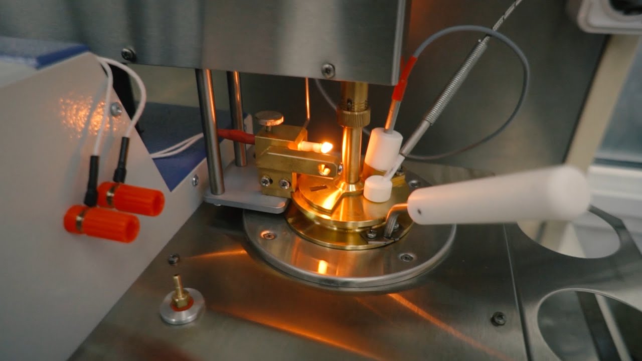 Chemical laboratory of the Aeroenergoprom plant.