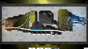 Bridge Constructor Portal Level 18
