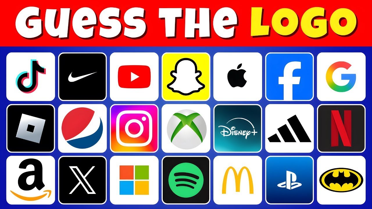 50 Famous App Logos You Should Recognize | Logo Guessing Quiz 2026 🧠 Quiz #1