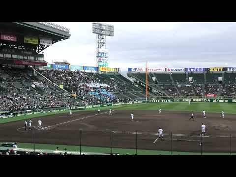 東北　伊達一也　タイムリー２ベース　（ブラバン　阪神チャンス襲来）　＠甲子園　20230318