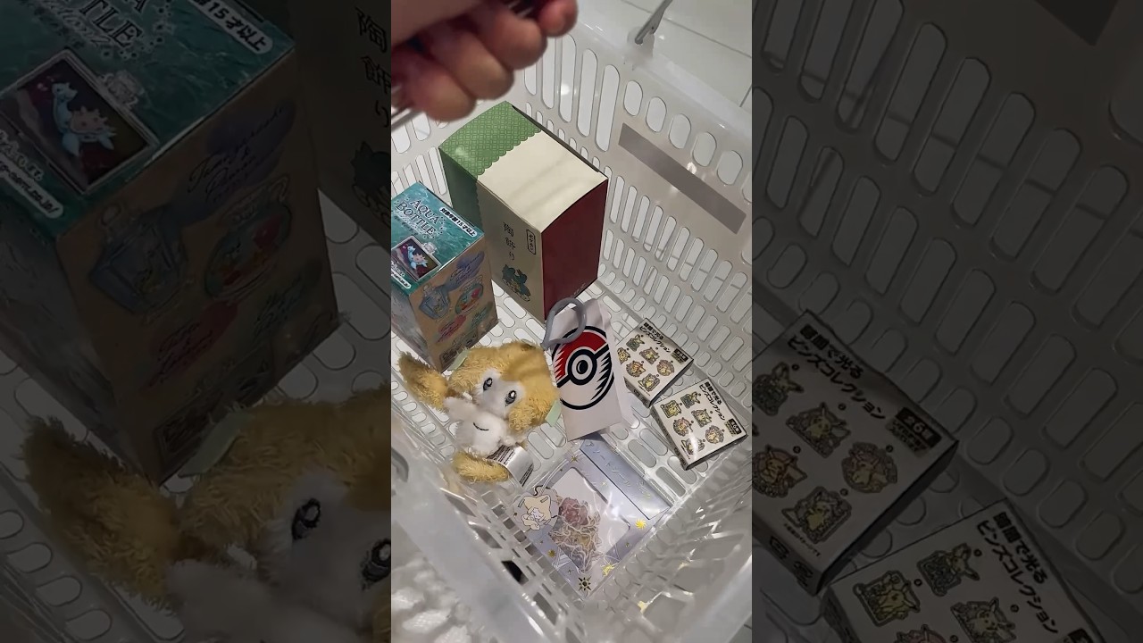 Pokémon Center Singapore Mini Tour: New items & happy buys! Opening in my next vid ✨