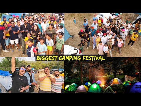 BIGGEST CAMPING FESTIVAL IN INDIA | Camping music festivals 2024 😍 ...