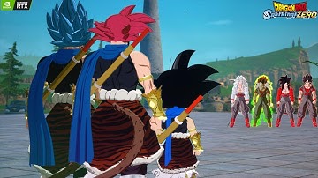 Goku Azure Masked Vs Evil Goku! Dragon Ball Sparking Zero