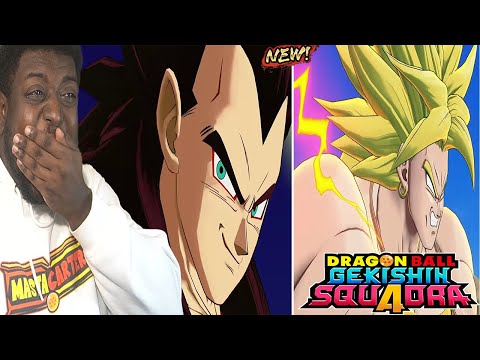 NEW Z Broly, Ultimate Gohan & SSJ4 Vegeta Reveal REACTION on Dragon Ball Gekishin Squadra Season 2!!