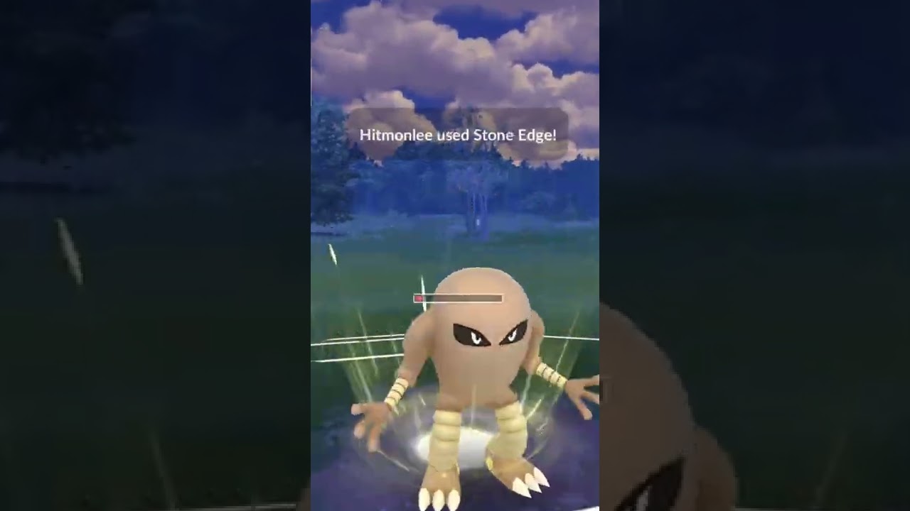 Double Kick Hitmonlee Makes Talonflame Faint in the Sky | Pokemon Go |