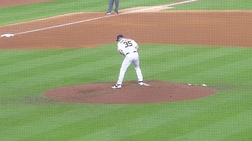 Justin Verlander pitching (out 6 weeks w/ surgery)...ALCS Game 2...Astros vs. Yankees...10/13/19