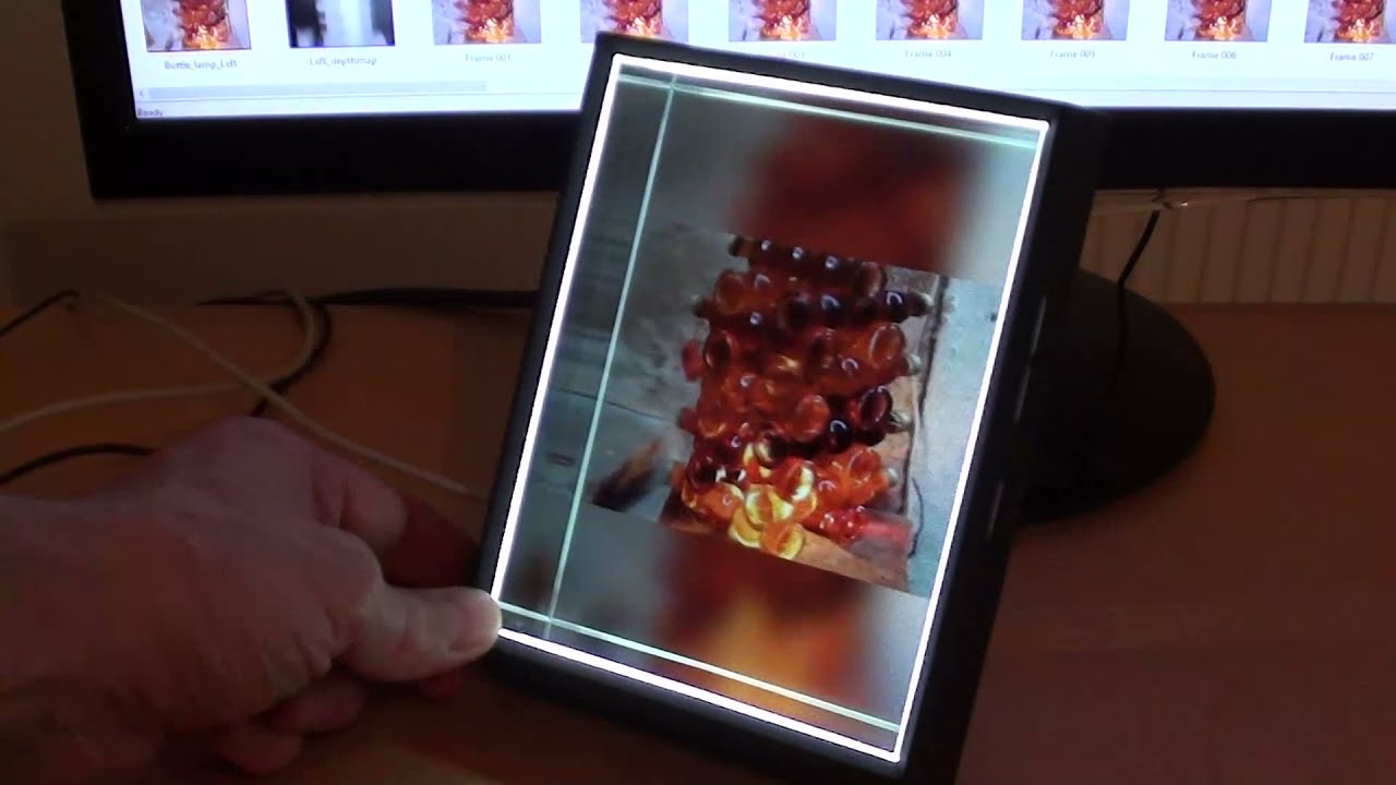 Как смотреть на голографическом дисплее Looking Glass Portrait стереофото и 2D+Depth