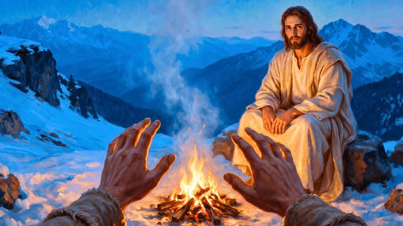 If You're Tired This Winter... Sleep with Jesus Near the Fire