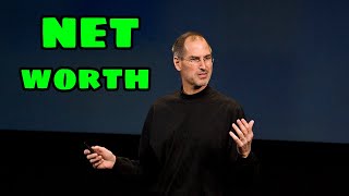 Steve Jobs' Net Worth Evolution