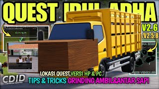 TRYING QUEST IDUL ADHA 2026 CDID UPDATE V2.6 TEST SERVER, TIPS & TRICKS HP & PC | CDID V2.6 Roblox