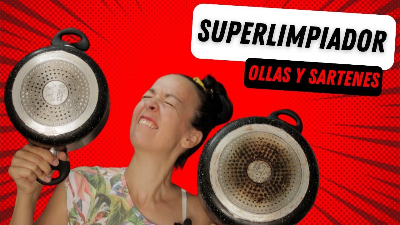 LIMPIADOR de OLLAS Y SARTENES 😳
