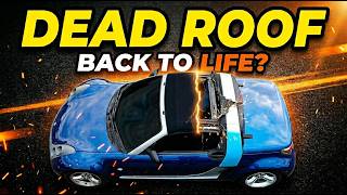 Smart Roadster Electric Roof Repair — Dead for Years, Back to Life! screenshot 3