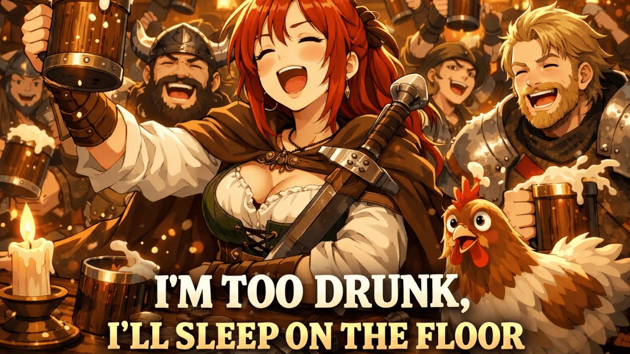 I’m Too Drunk, I’ll Sleep on the Floor | Energetic Medieval Tavern Song