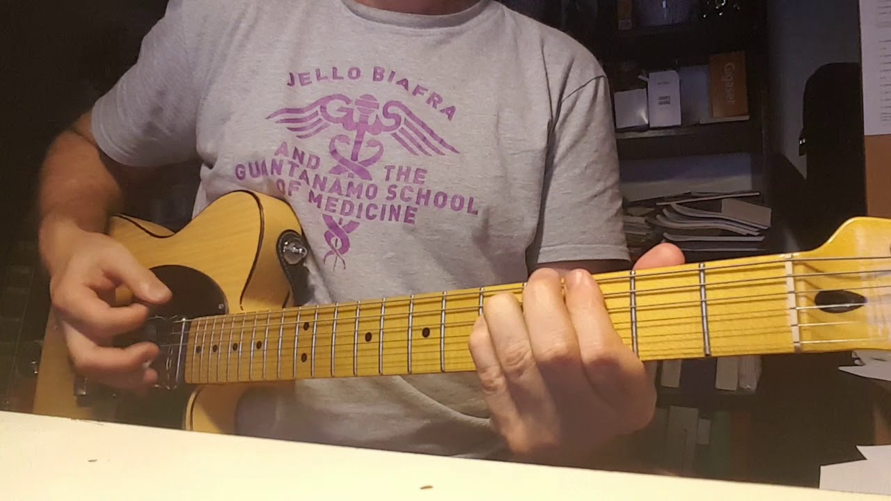 The Offspring - Walla Walla (guitar cover)