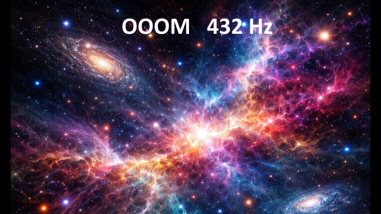 OM  meditation, chanting, powerfull video with the healing frequency of 432 Hz.