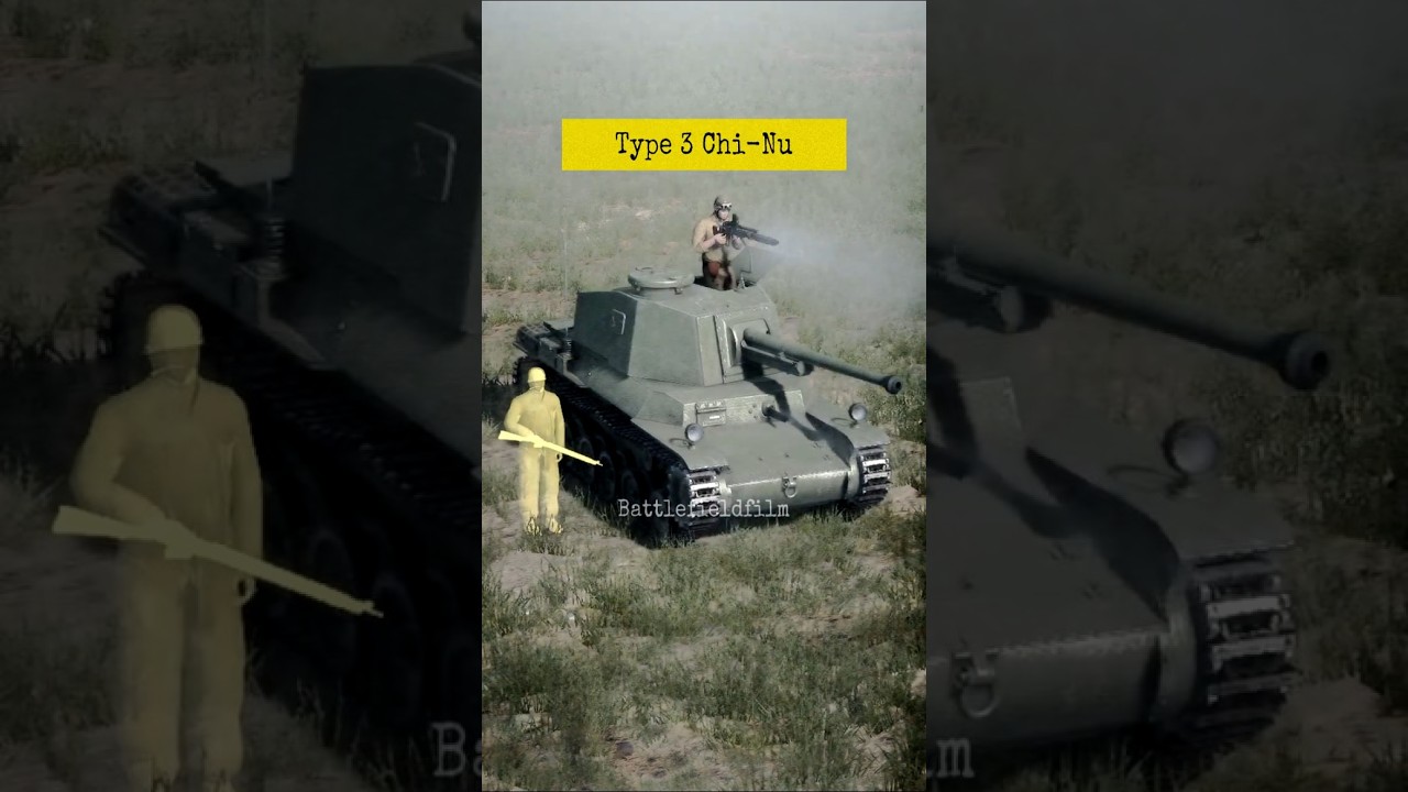 WWII Game: Japanese Medium Tank 