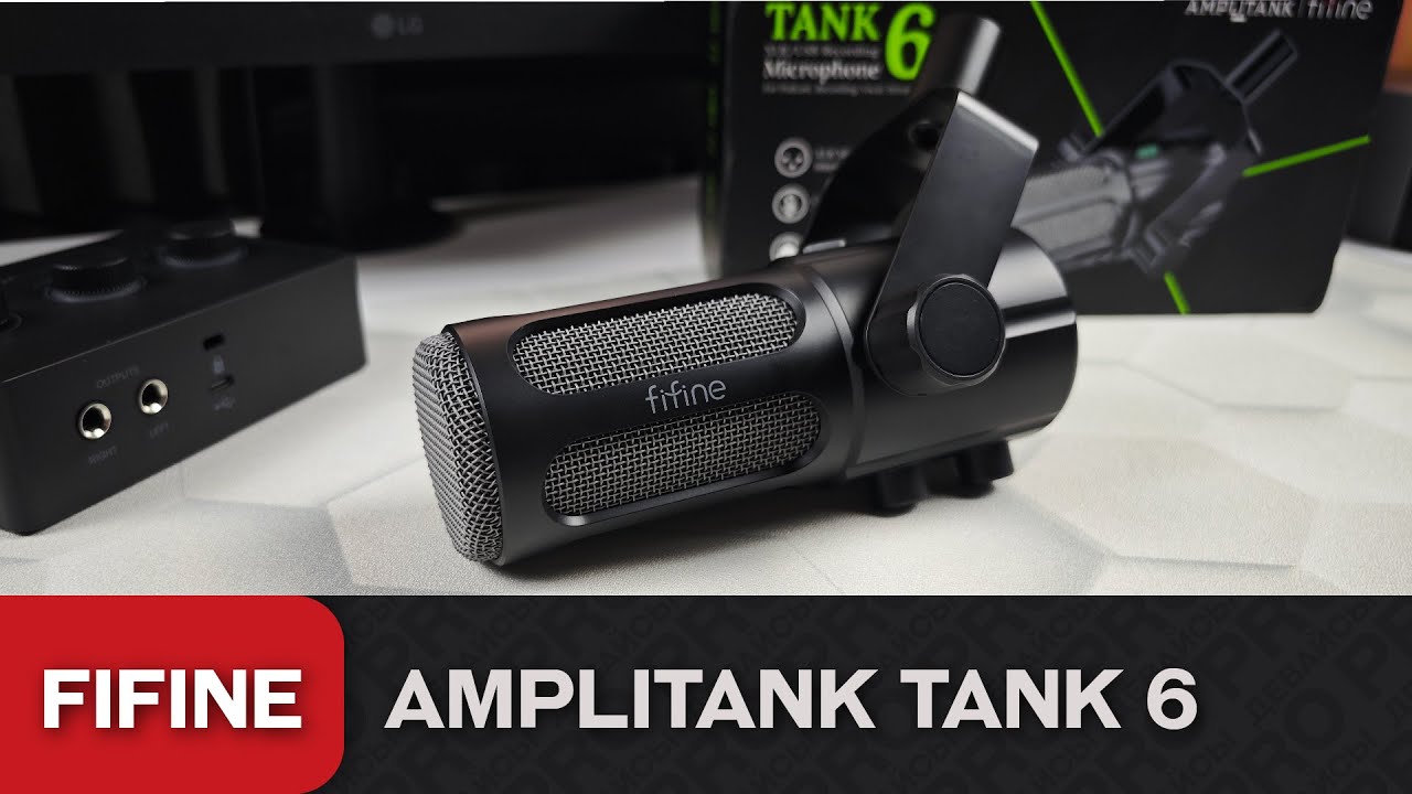 Обзор Fifine Tank 6. 1кг премиального дизайна и классного звука
