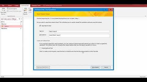 Creating and Running Access Macro for Excel Import