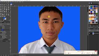 Wow Viralll!! Cara mengubah background pass foto dengan GIMP