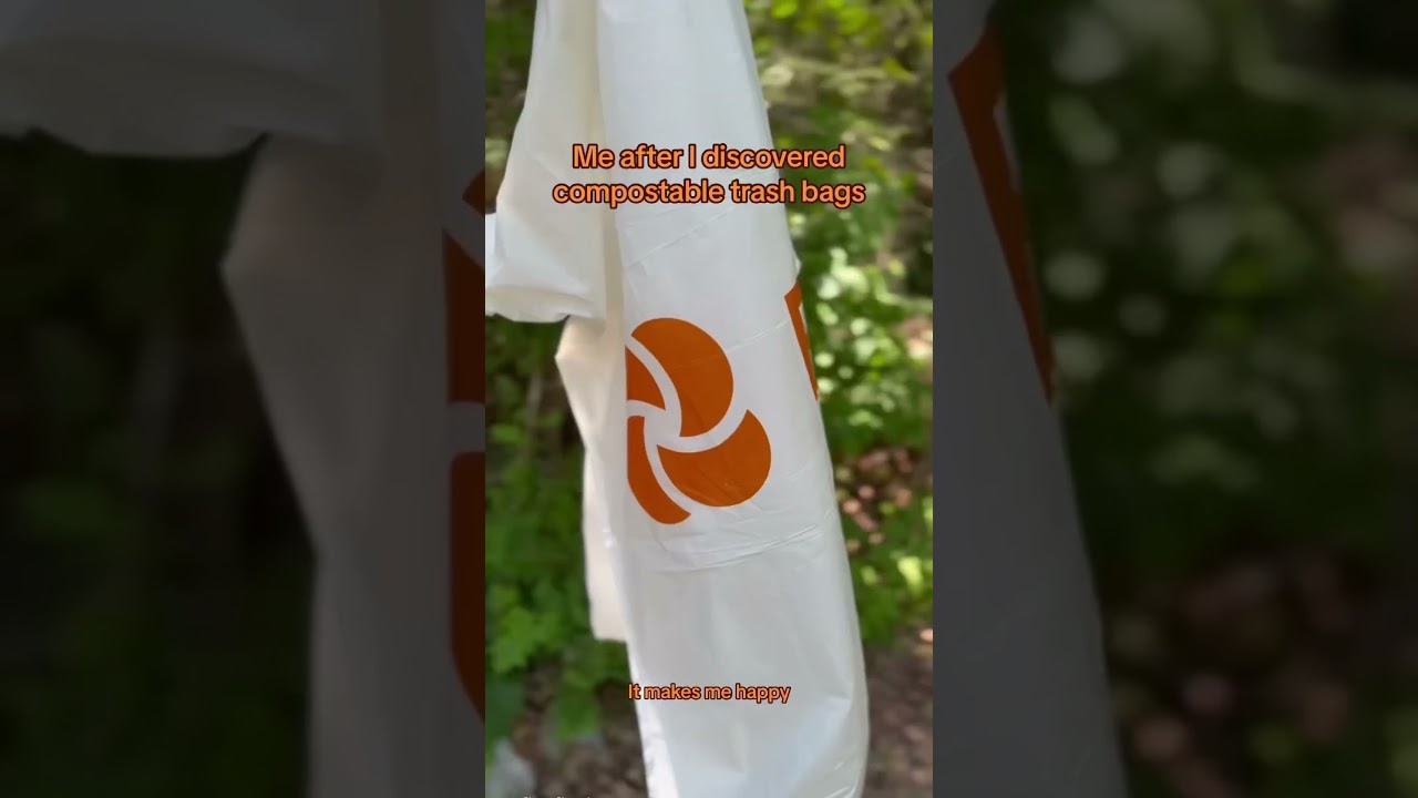 May have a small addiction to compostable trash bags 😅