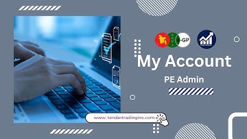 My Account | PE Admin | e-GP Tutorial | Tender Trading Inc.