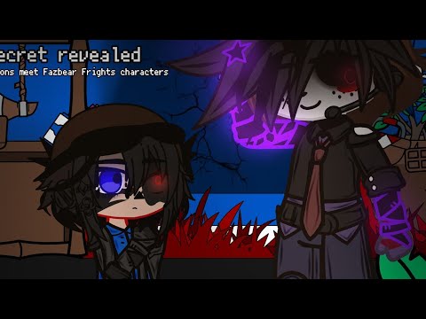 Secret revealed || Aftons meet Fazbear Frights characters || AFTERMATH|| Sarah & Michael || MY AU!!