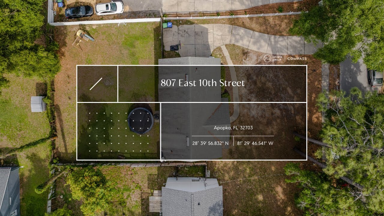 Beautiful Home with Fenced Backyard in Apopka, FL | No HOA | Aponte Group | Real Estate