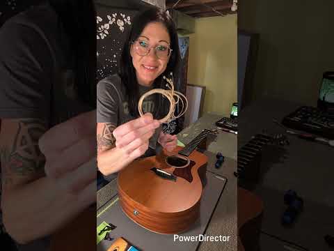 Basic tips and tricks for restringing an acoustic guitar! Taylor GS mini