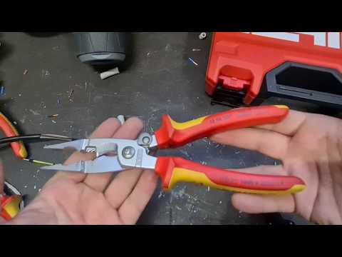 KNIPEX 13 96 200 Elektroinstallationszange - Zangen für Elektriker