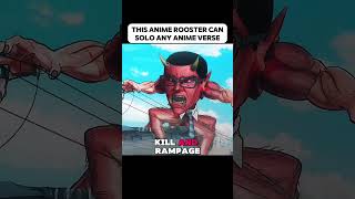 This anime rooster can solo any anime verse #anime #animeexplained
